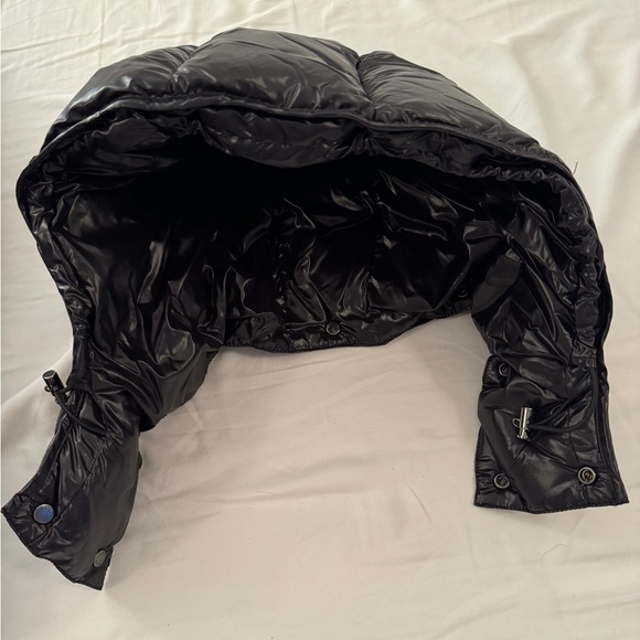 LIKE NEW - Moncler Men's Maya Short Down Jacket Size 3 (Large) Black - Picture 5 of 5